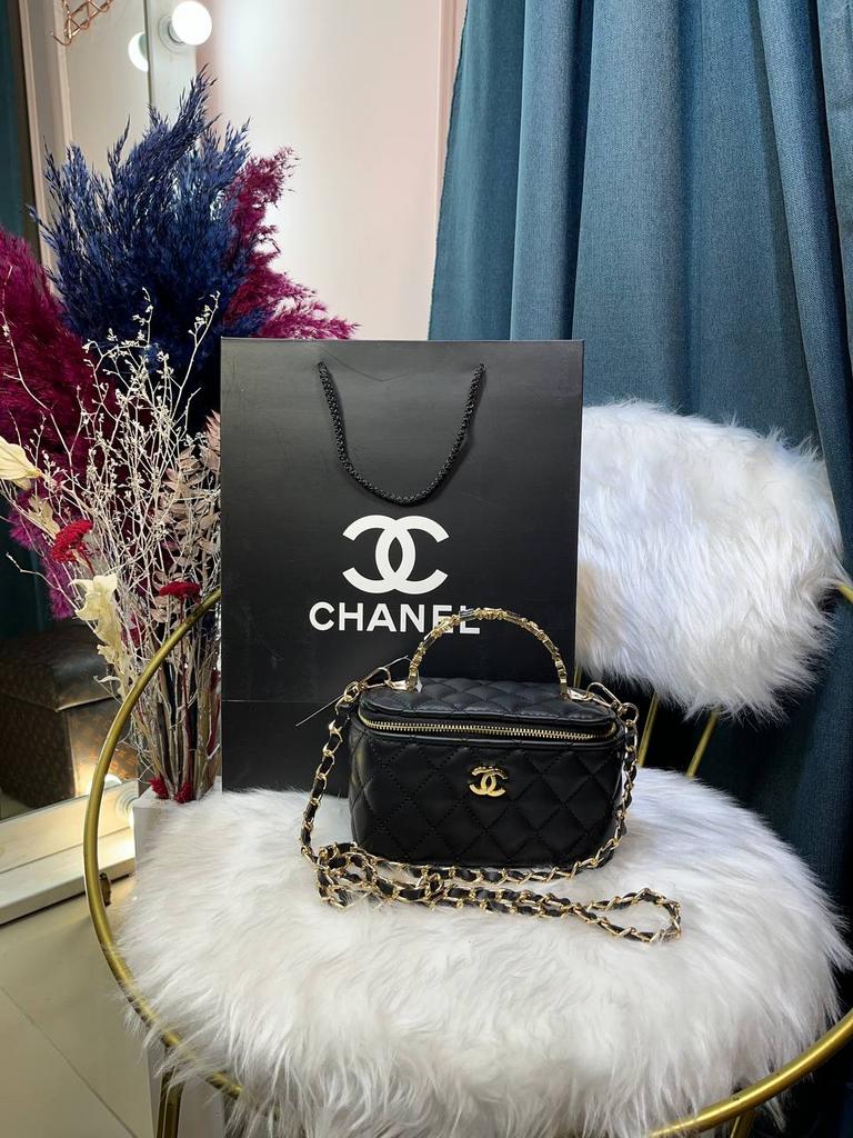 Сумка-клатч Chanel черная 96067