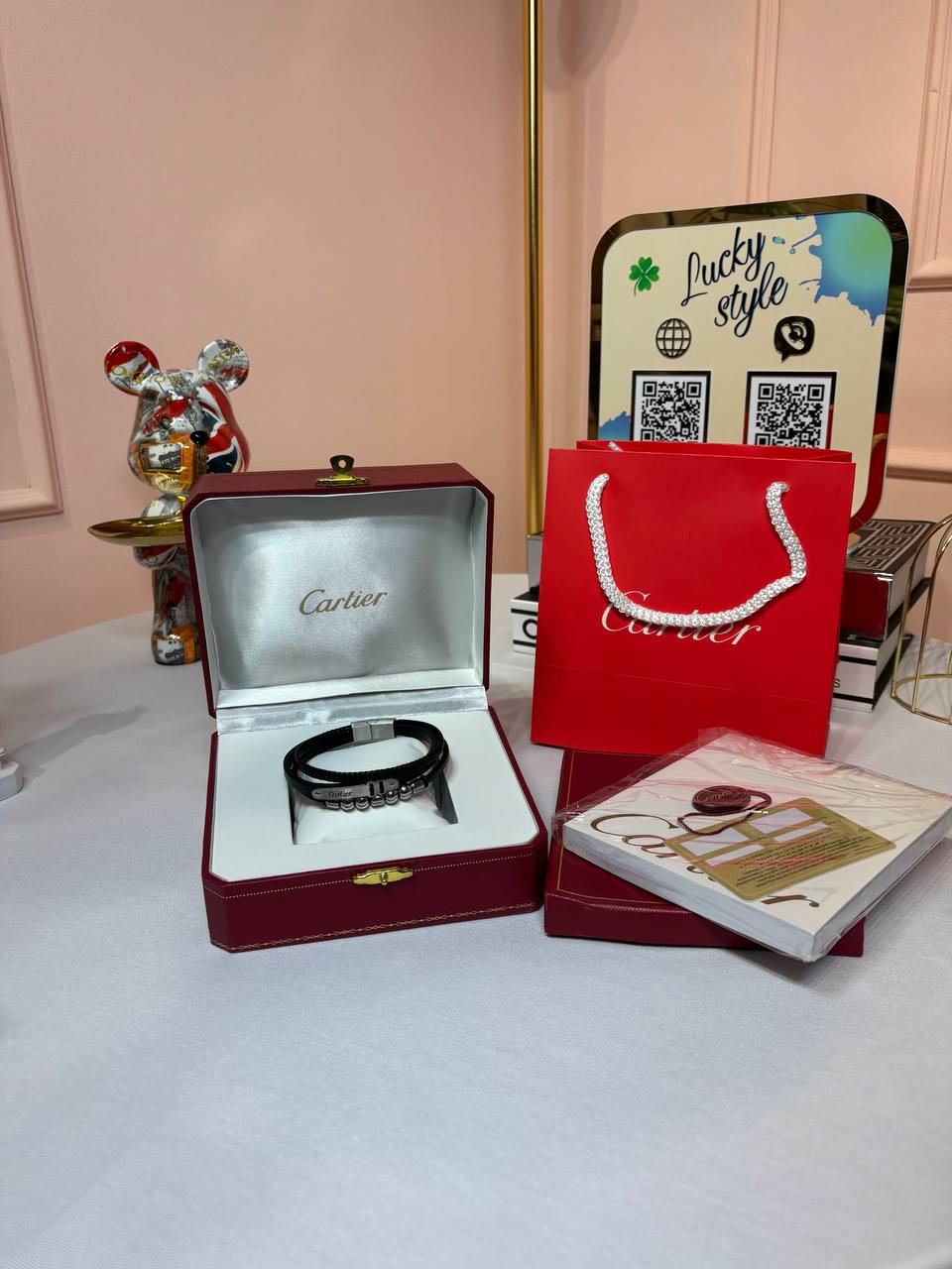 Браслет черный 96085