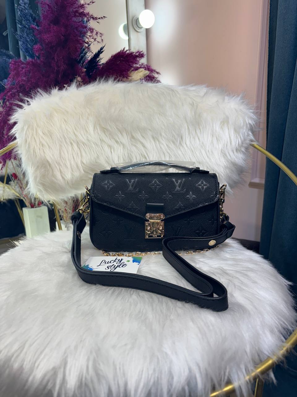 Сумка Louis Vuitton Metis черная 96120