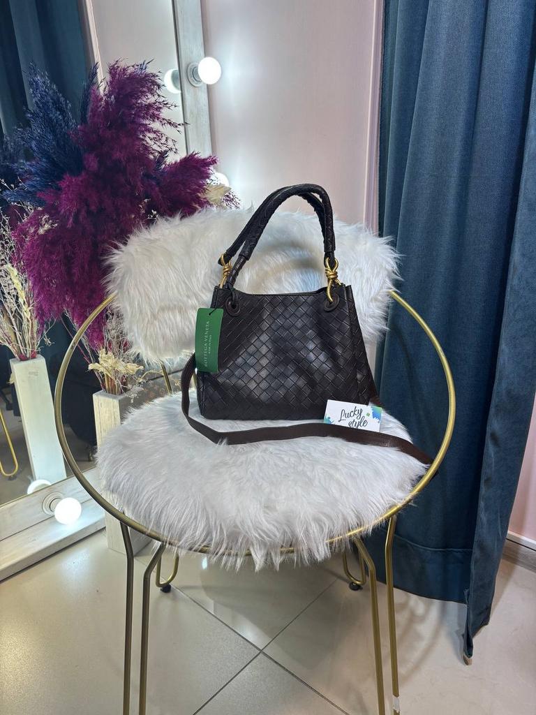 Сумка Bottega Veneta коричневая 96134