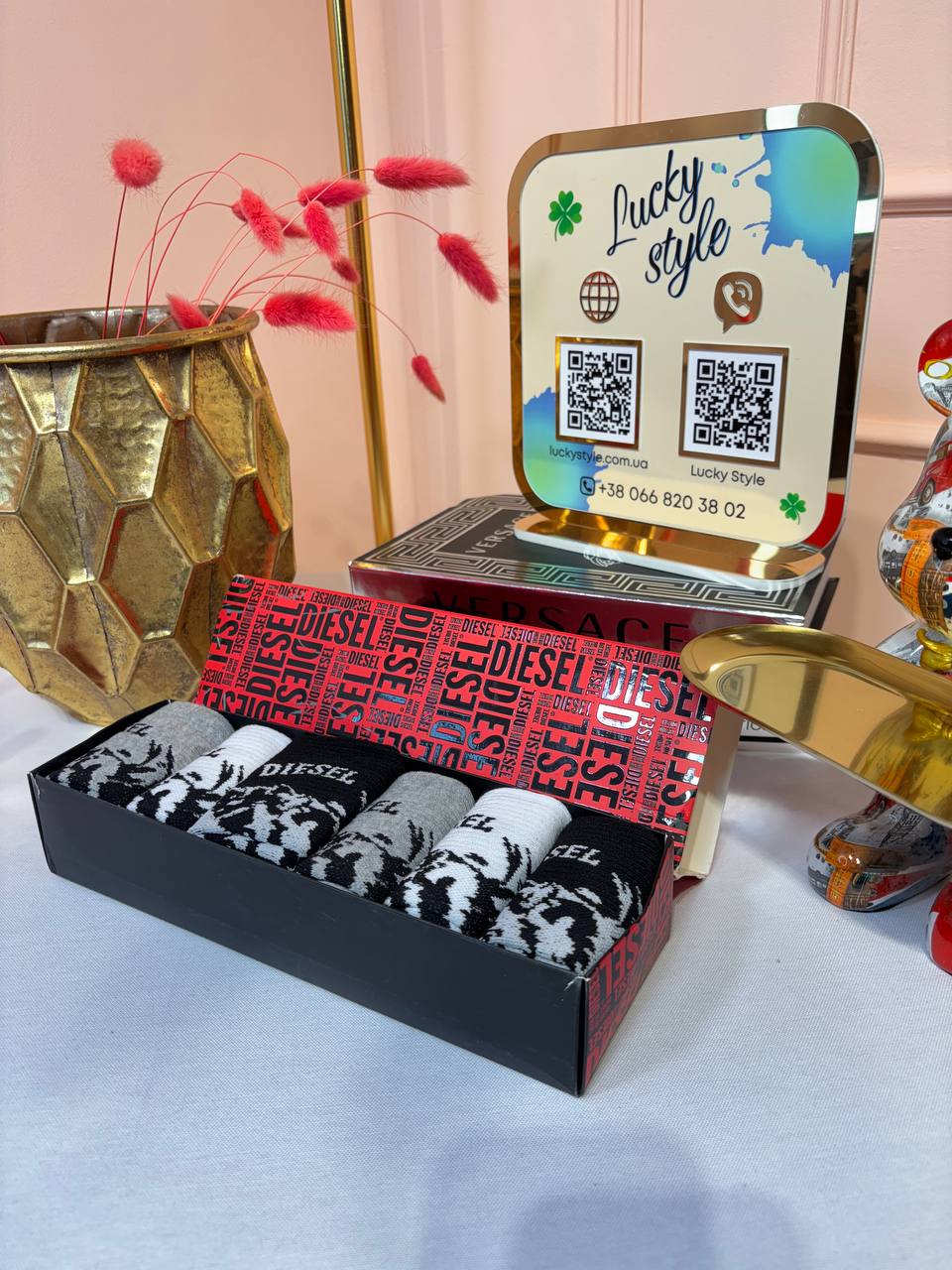 Носки мужские Diesel 6 пар высокие 96186