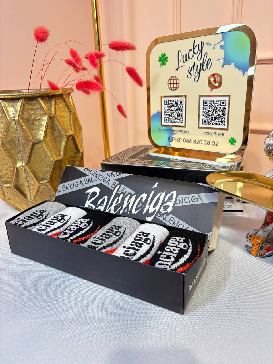 Носки Balenciaga высокие 96187