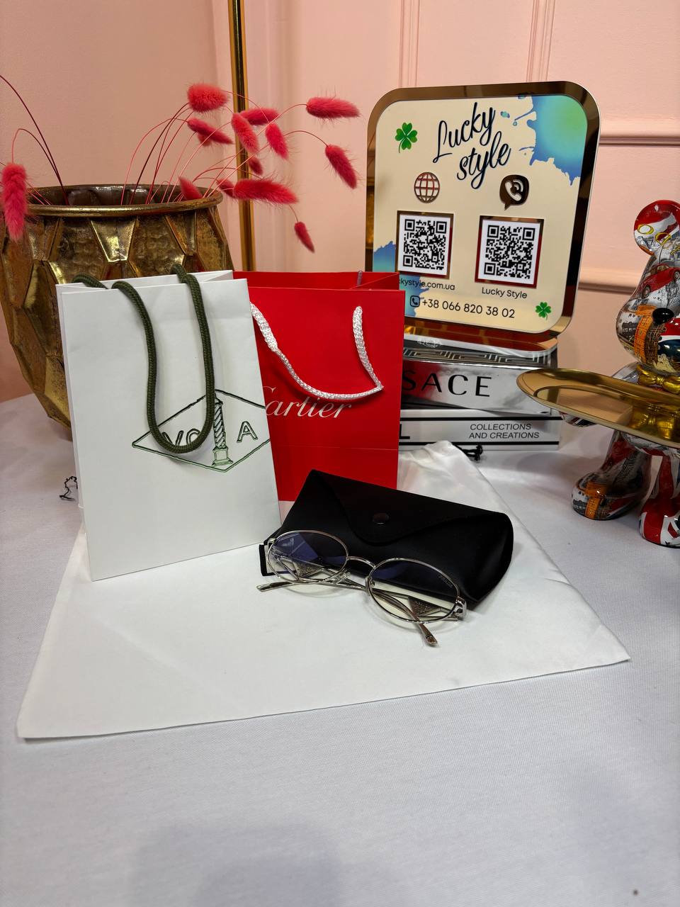 Очки Prada серые 96198