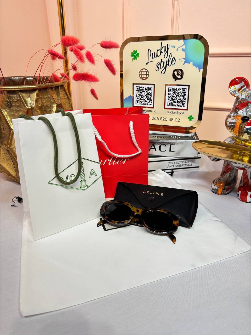 Очки Celine леопард 96199