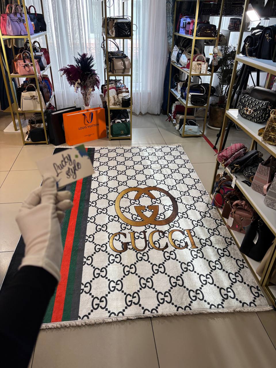 Ковер Гучи большой 96213