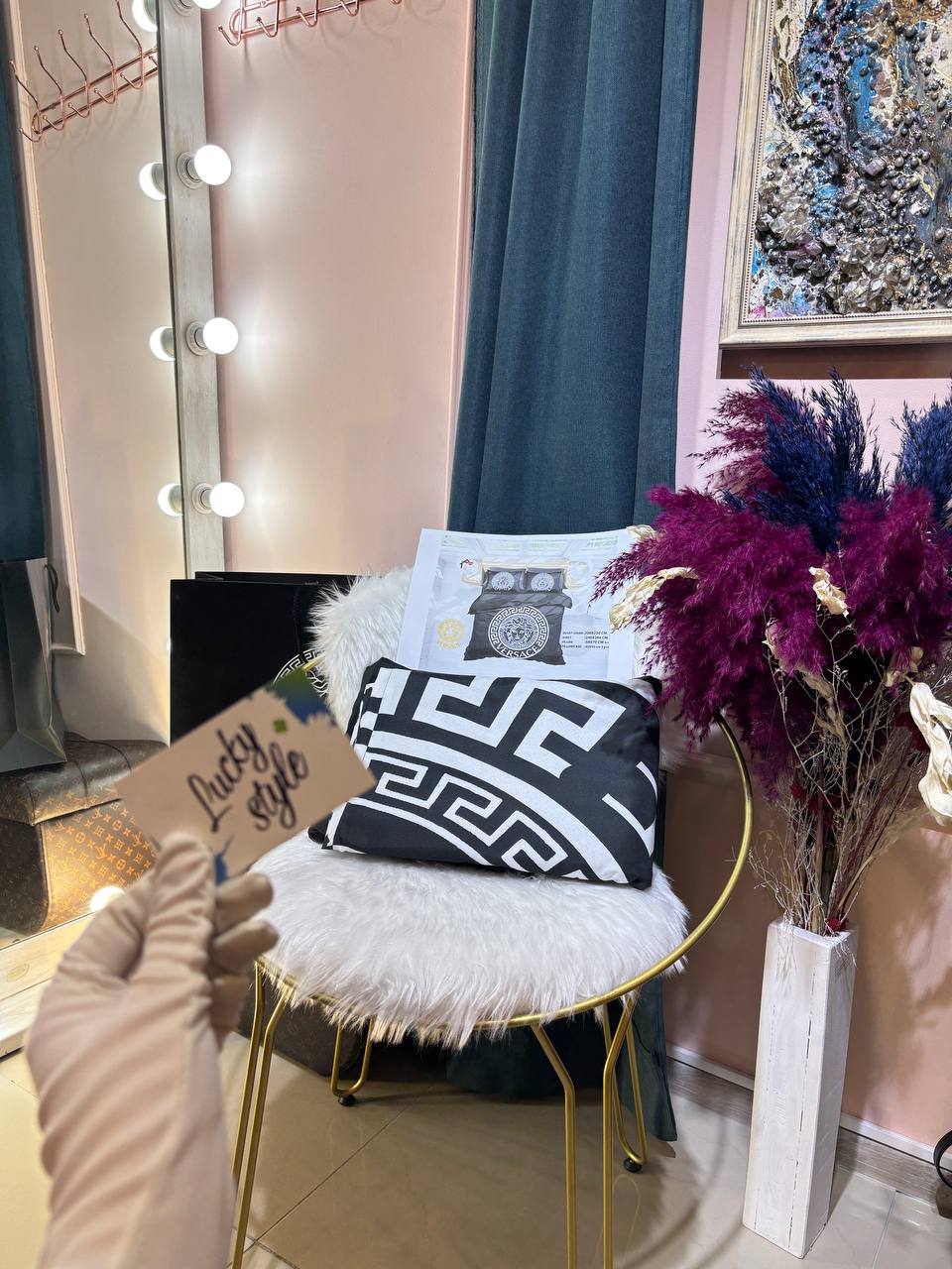 Комплект постельного белья Versace 96216