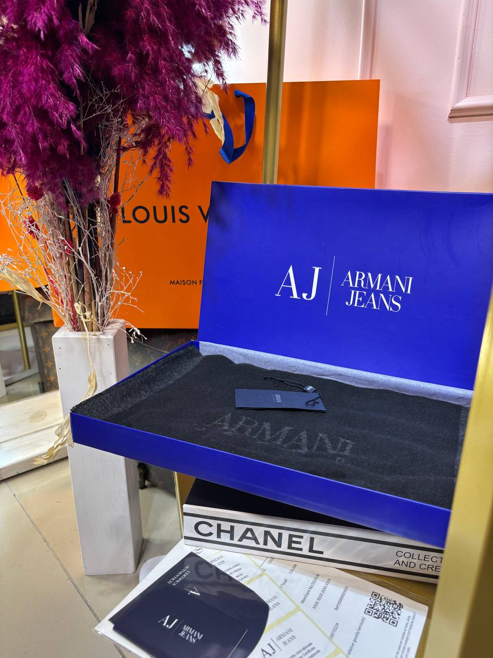 Шаль унисекс\мужская Armani 96225