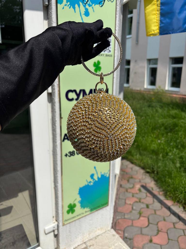 Сумка блестящая \ для выпускного \ в камнях\ diamond bag \ stones 96310