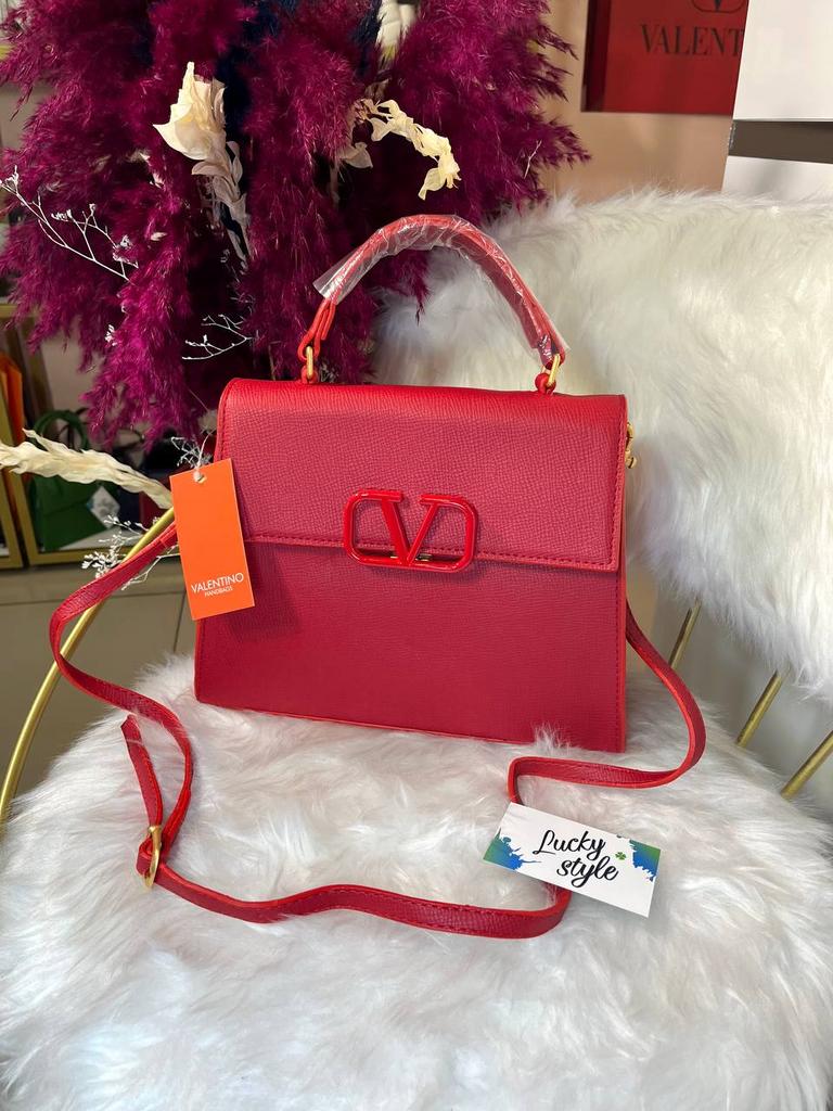 Сумка Valеnтіно Garavані Vsling Handbag красная 96048
