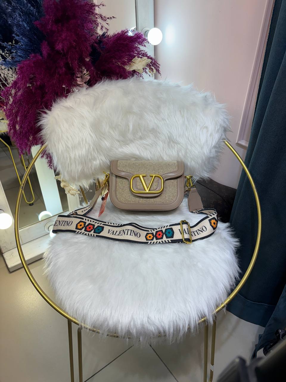 Сумка Valеnтіно Garavані светлая 96132