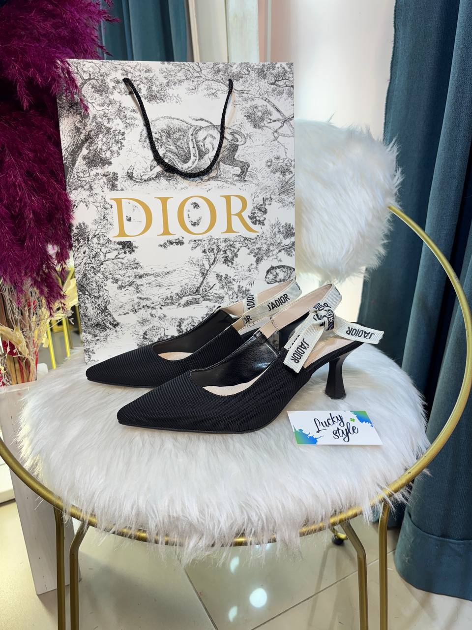 Туфли Dior черные 96327