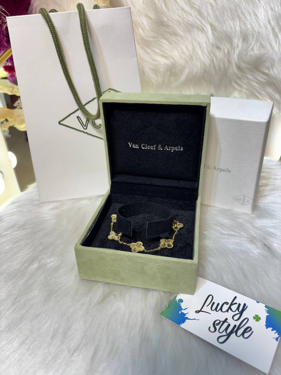 Браслет Van Cleef серебро 96341