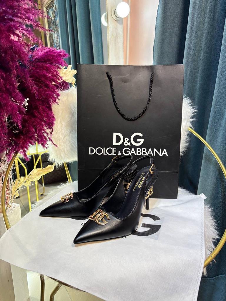 Туфли Dolce&Gabbana черные 96359