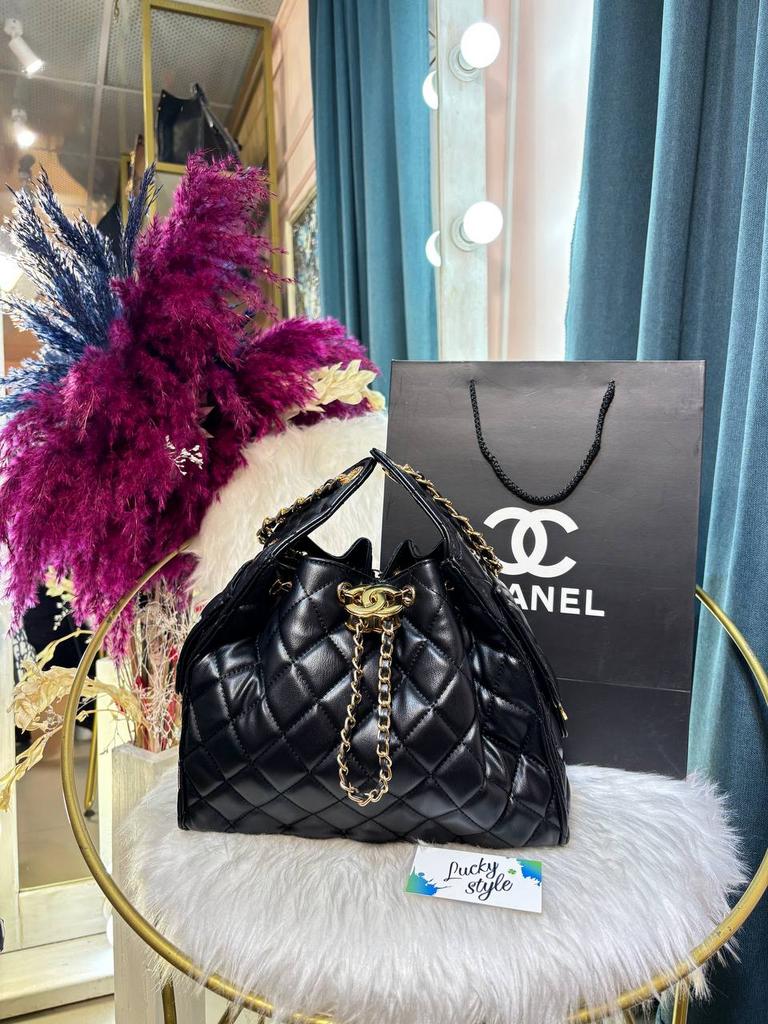 Сумка Chanel Hobo черная 96381