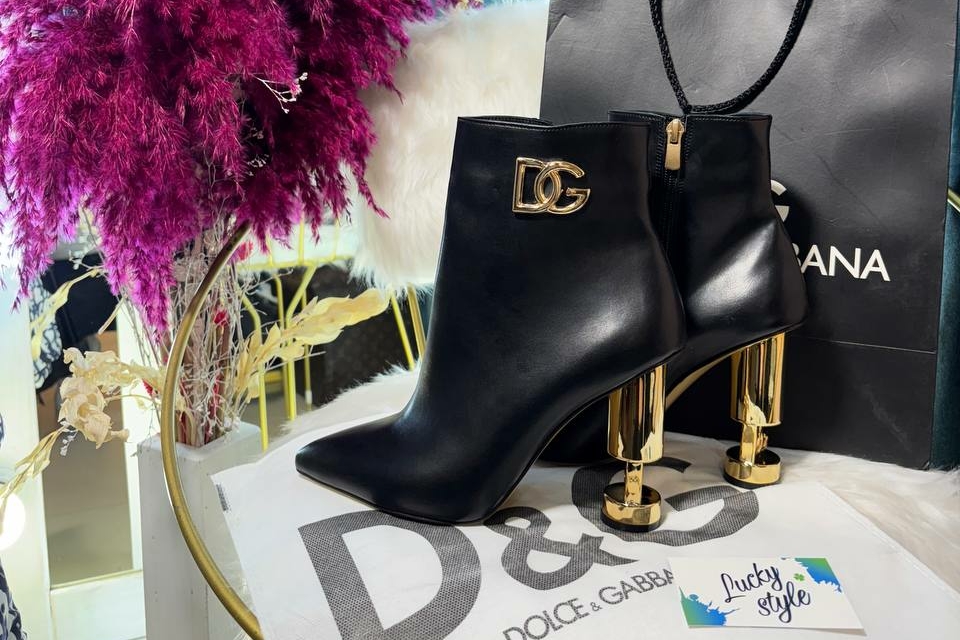 Ботинки Dolce & Gabanna черные 96389