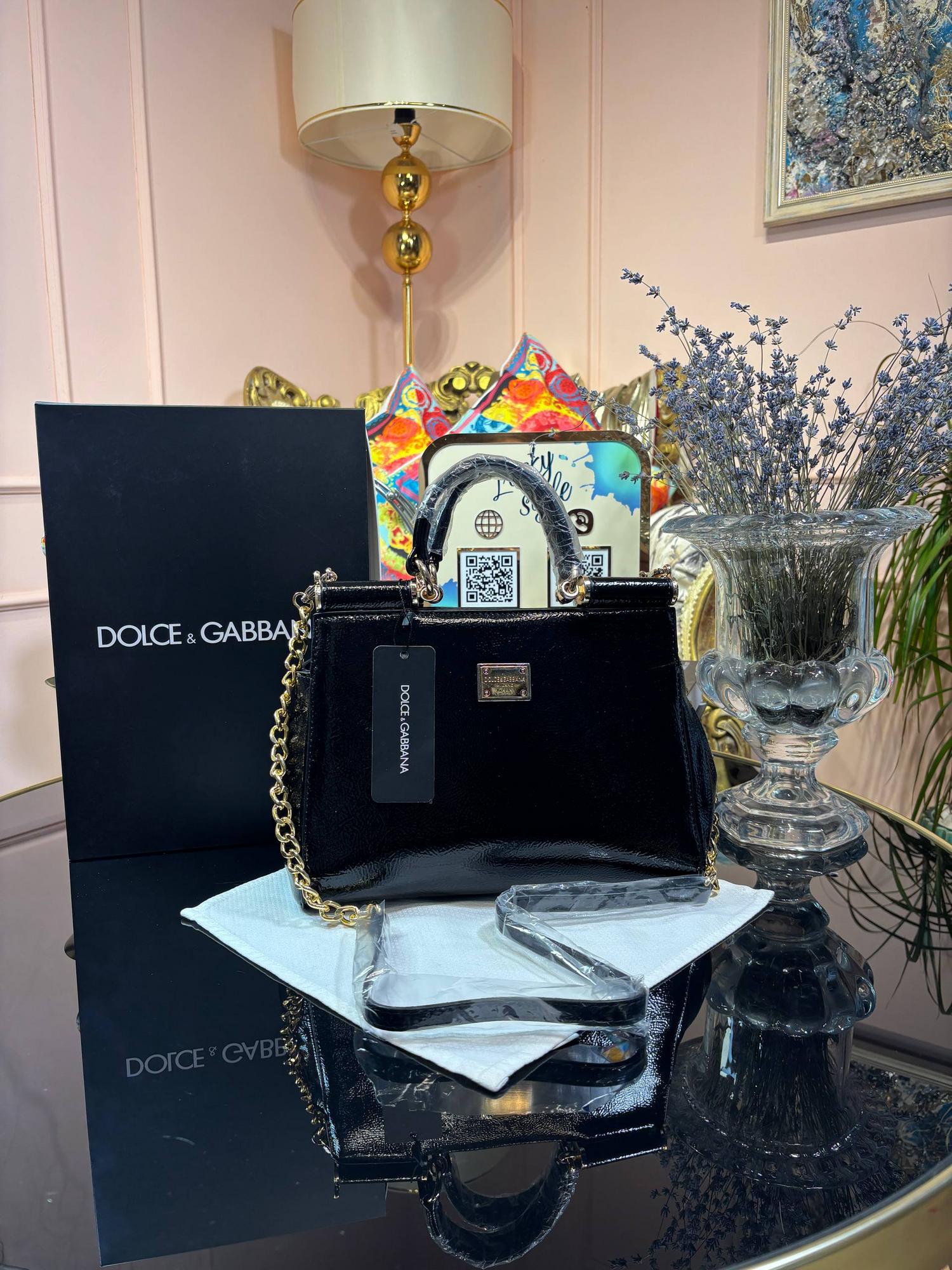 Сумка Dolce&Gabbana черная 96400