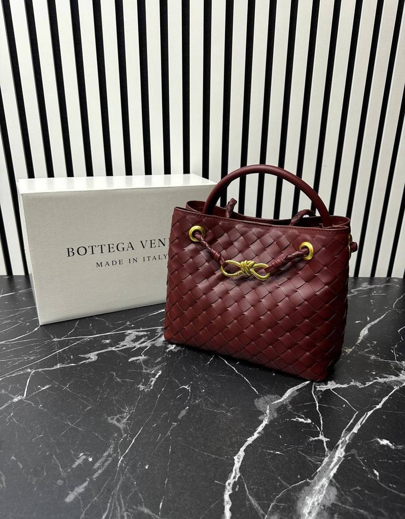 Сумка бордова Bottega Veneta 95454