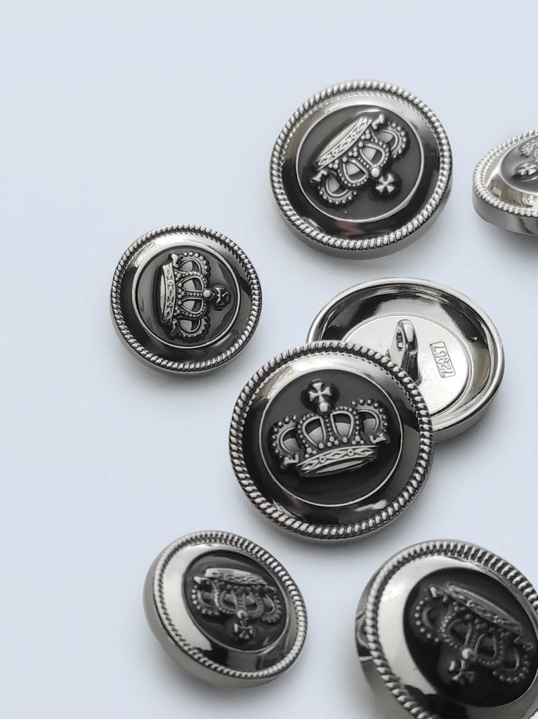 Пуговица 18/23 мм, металл/эмаль, арт.290