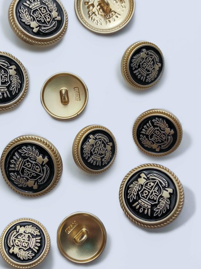 Пуговица 18/23 мм, металл/эмаль, арт.291