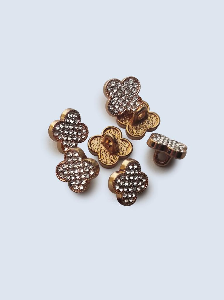 Пуговица 12 мм, металл/эмаль, арт.302