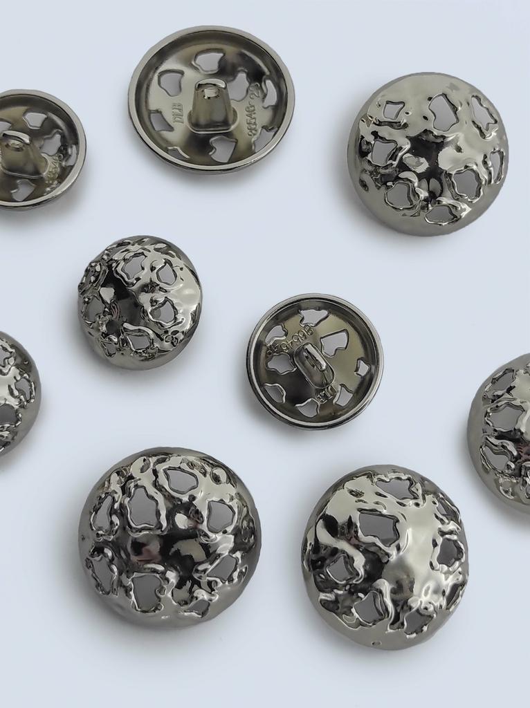 Пуговица 25/18 мм, металл, арт.303-1/2