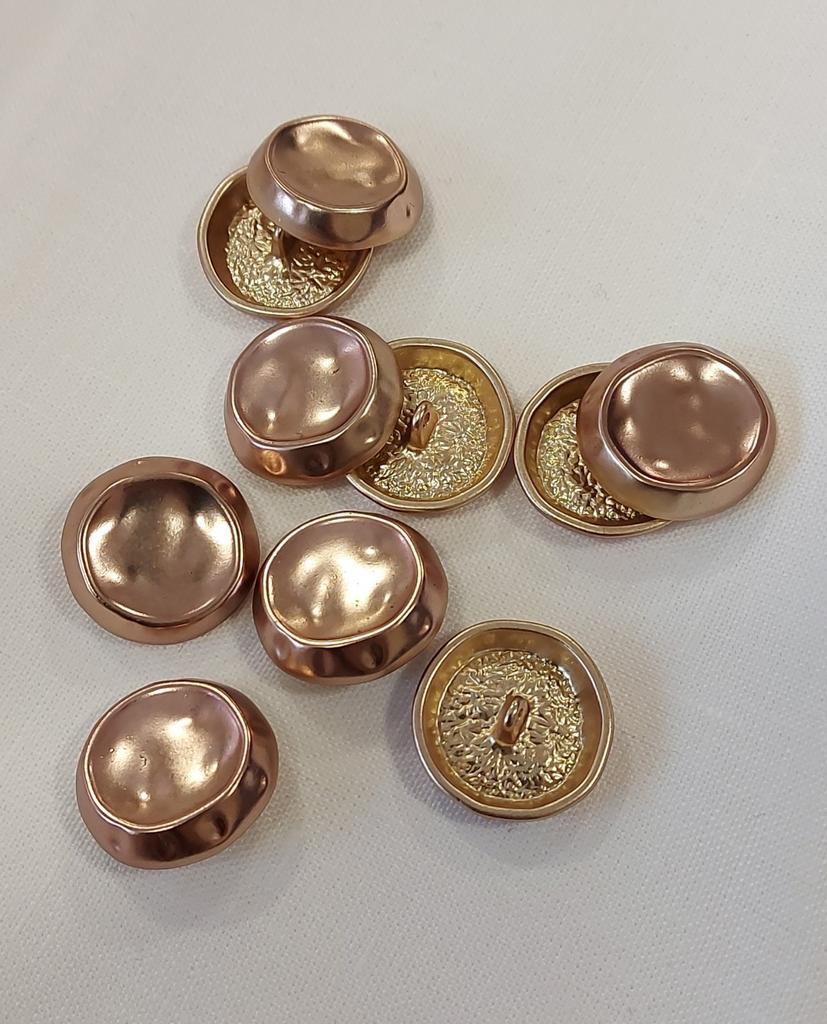 Пуговица 22 мм, металл, арт.324