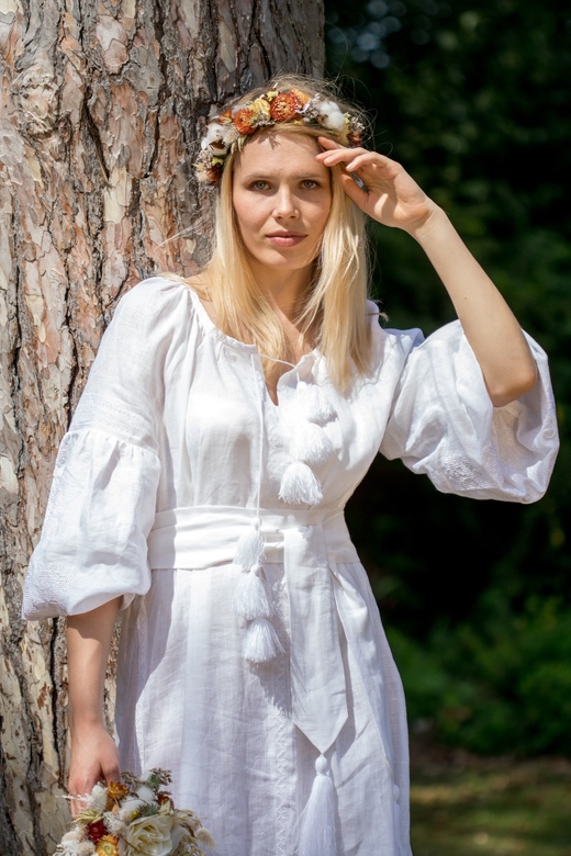 ROBE BLANCHE PARADIS BRODEE BOHOSTYLE