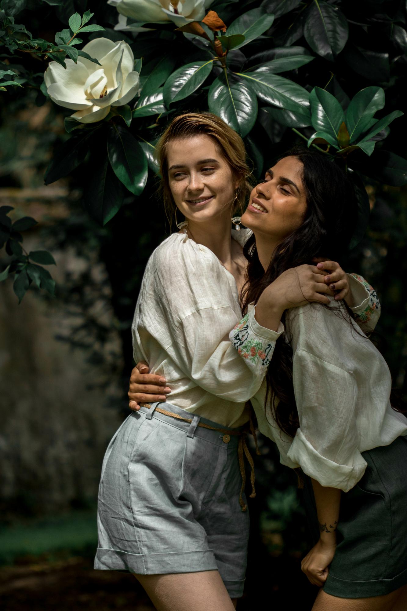 SHORT EN LIN AMANDINE