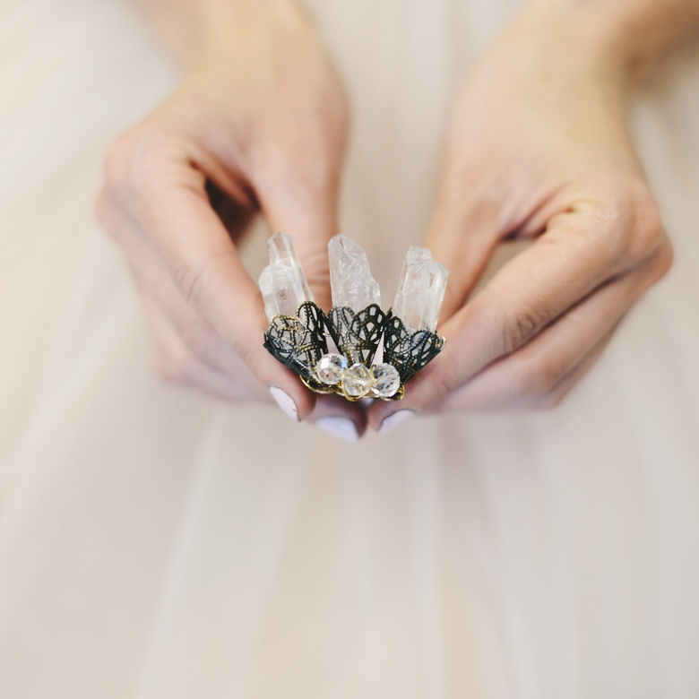 Гребень из коллекции "Кристальные Эльфы" Lana