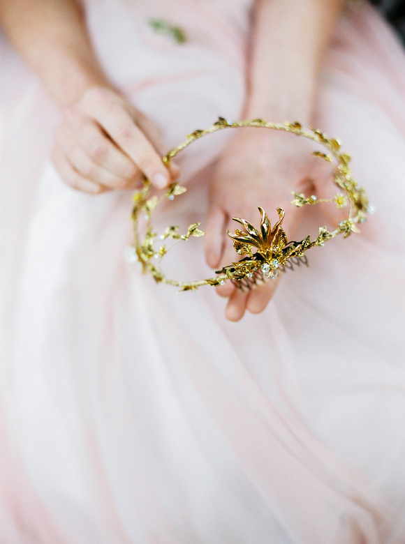 Нежный ободок Romania c гребнем, коллекция Woodland