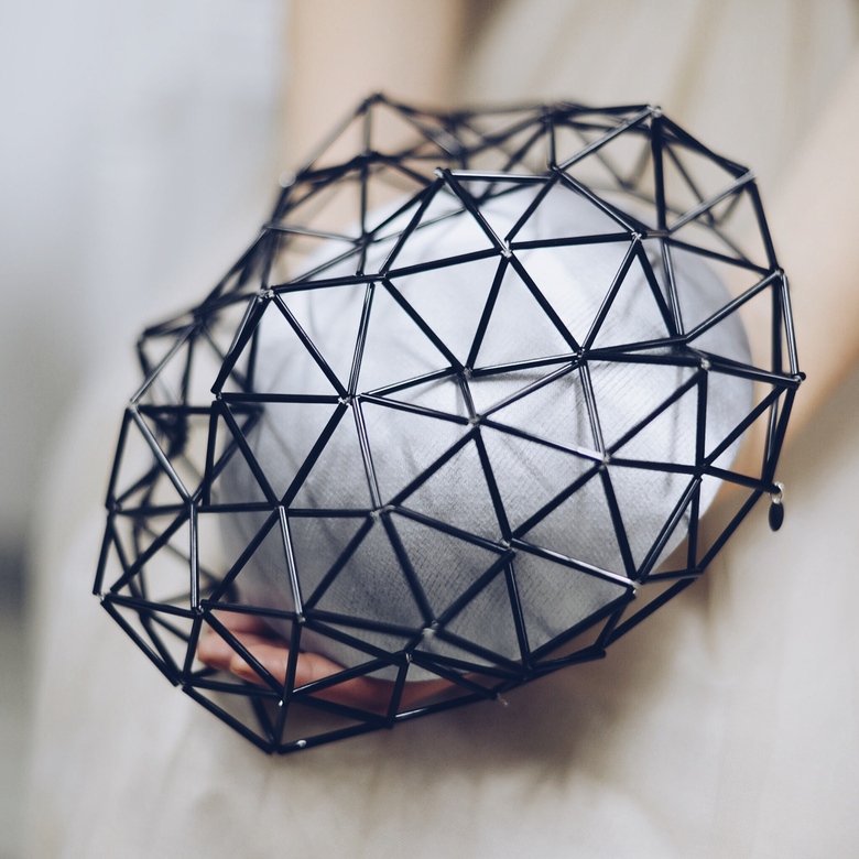 Шляпка обьемная Sky