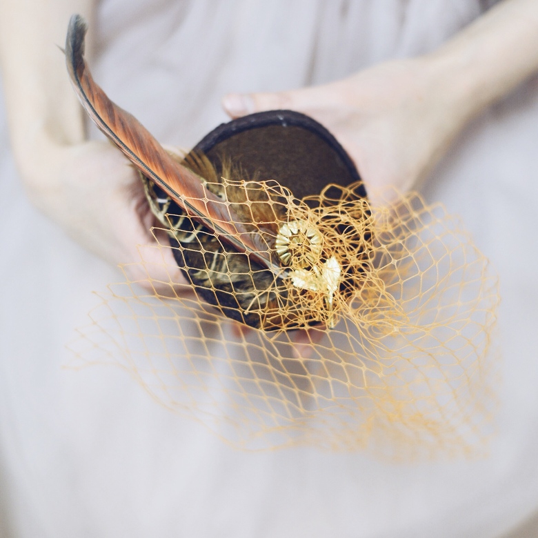 Шляпка в шотландском стиле Elaine