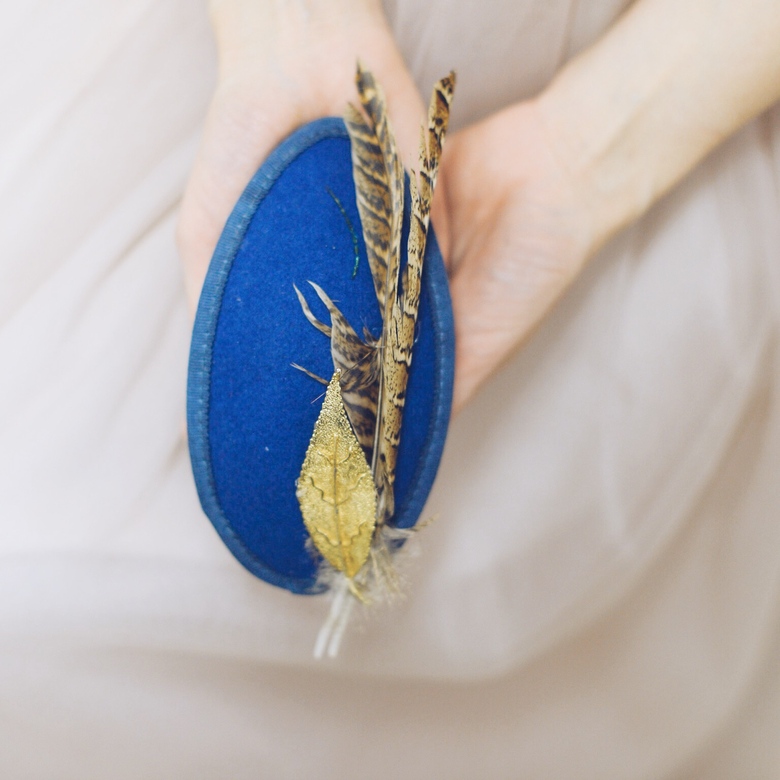 Шляпка в шотландском стиле Margot