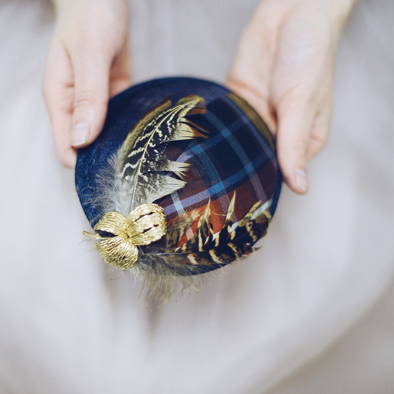 Шляпка в шотландском стиле Balea