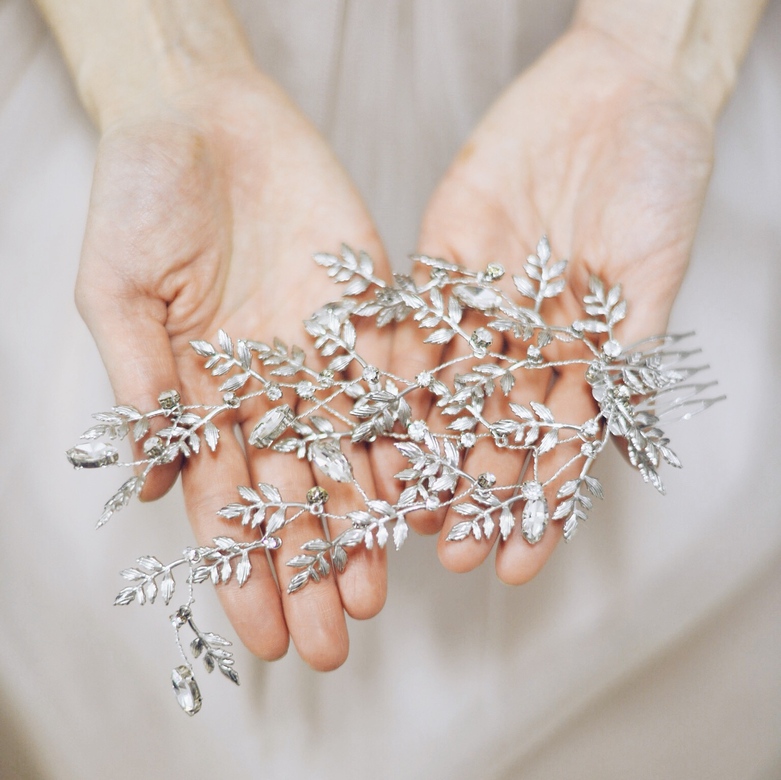 Гребень серебряный Ginny