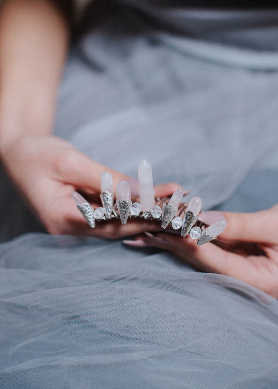 Кристальный мини гребень GILLY из коллекции Кристальные Мифы