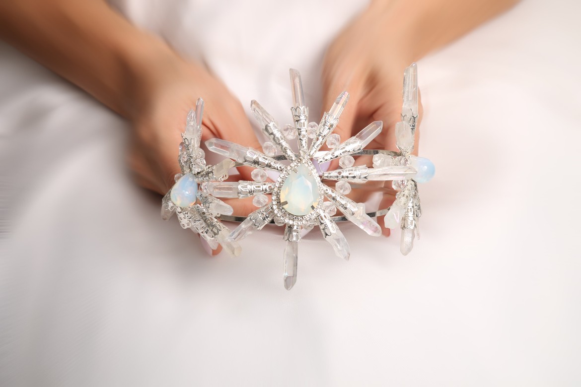 Кристальная корона ASTERIA из коллекции Кристальные Мифы