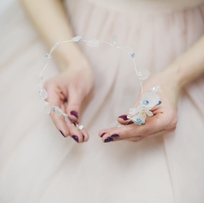 Нежный венок в стиле рустик