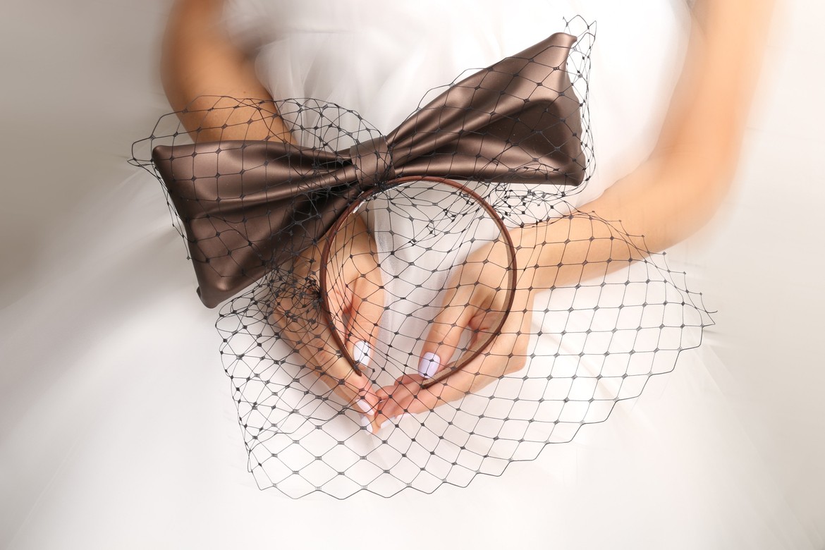 Шляпка для скачек "Моника"