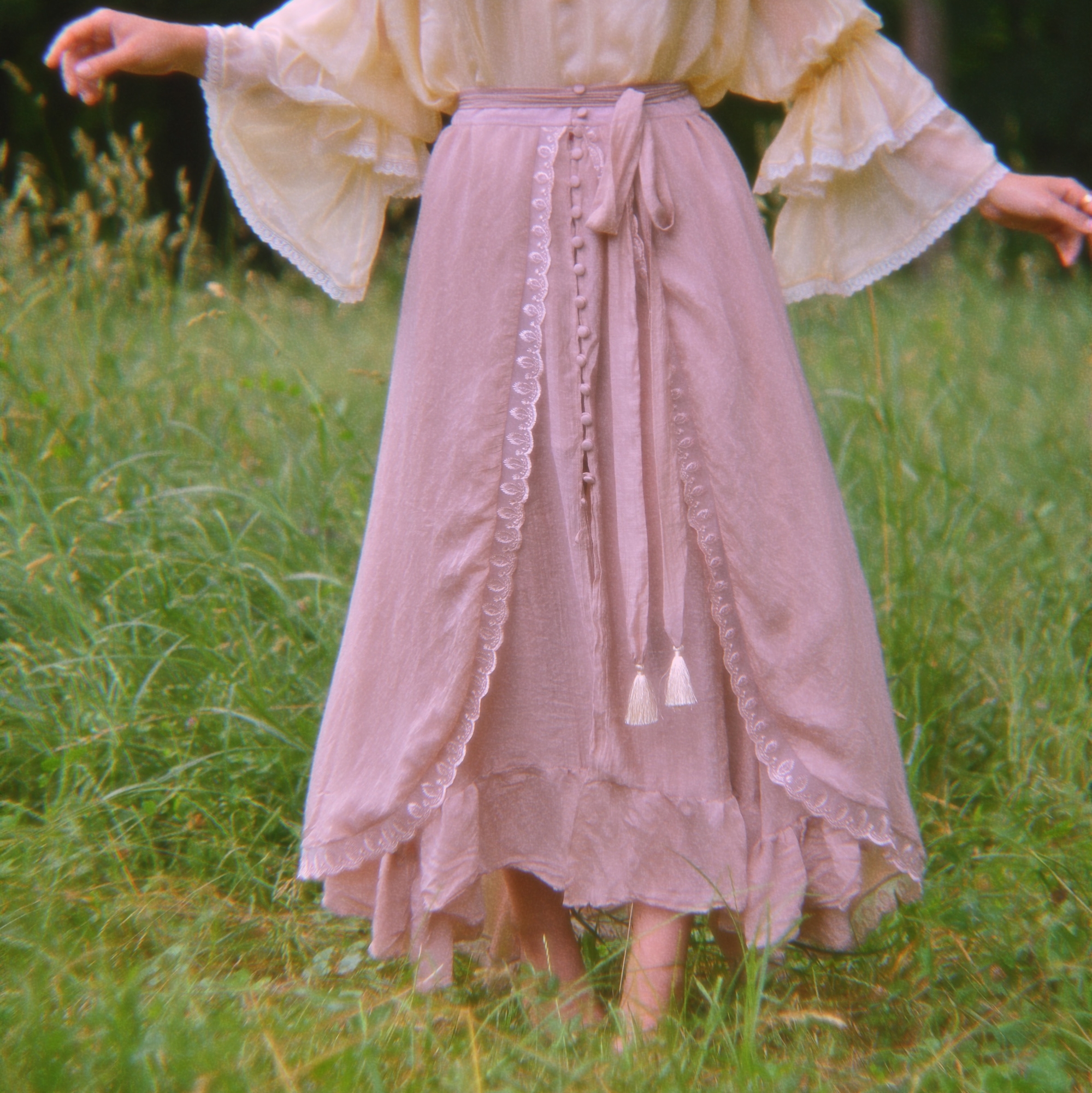 Rosebud skirt