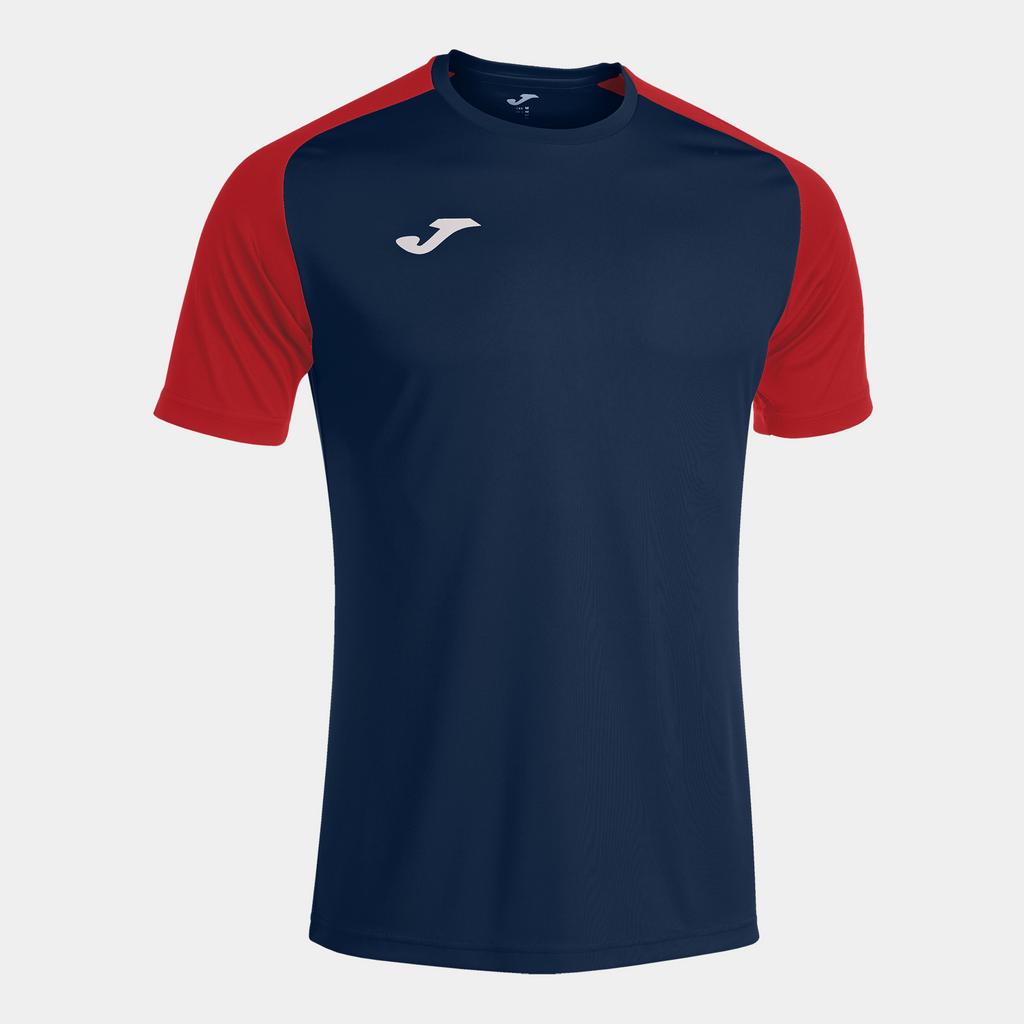 Футболка JOMA - ACADEMY IV SHORT SLEEVE T-SHIRT NAVY RED