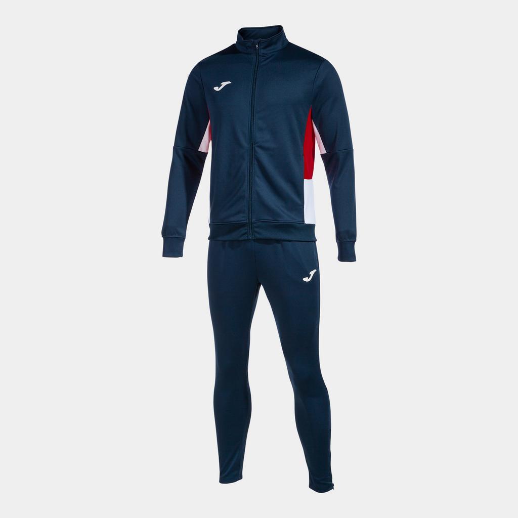 Спортивный костюм JOMA - DANUBIO II TRACKSUIT NAVY RED WHITE
