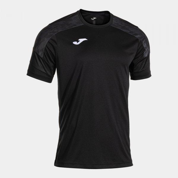 Футболка  JOMA CAMISETA MANGA CORTA CHAMPIONSHIP VIII NEGRO ANTRACITA