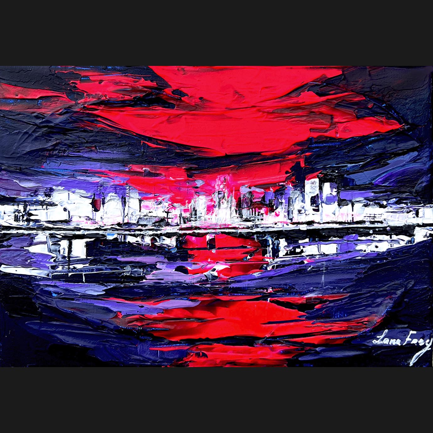 A thin string of white song