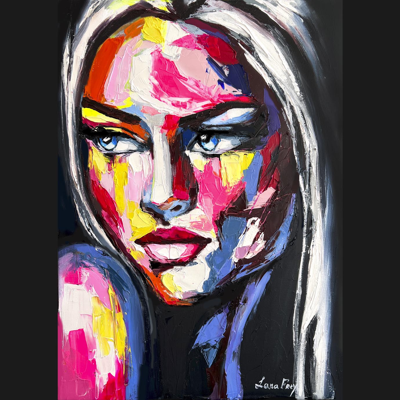 Thoughts by vivid paints