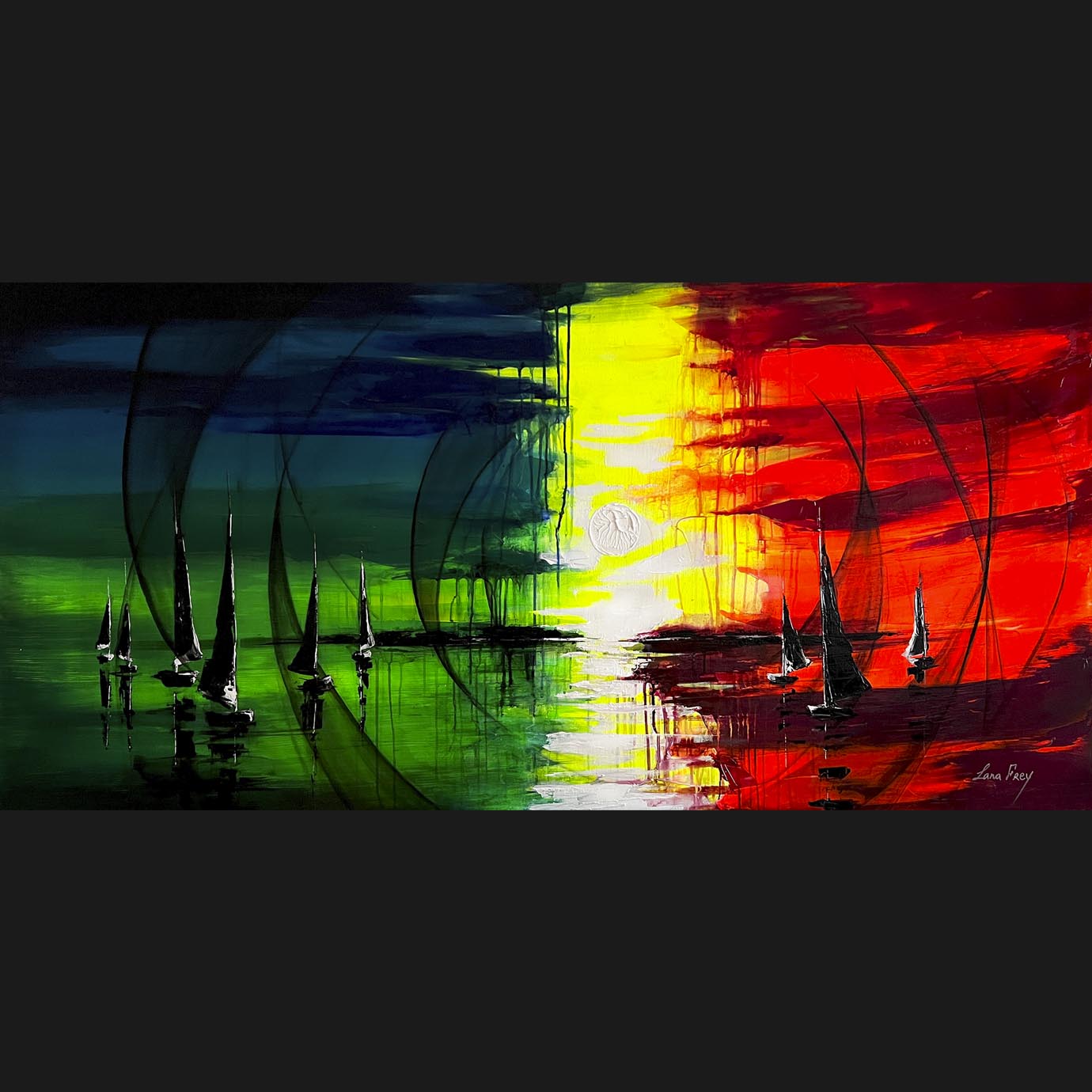 Absorbing color shift