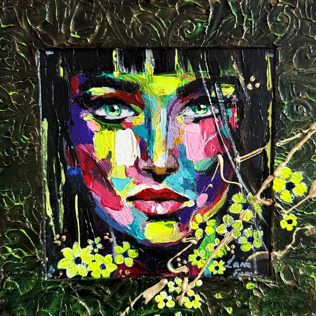 Neon Rays of the Dryad