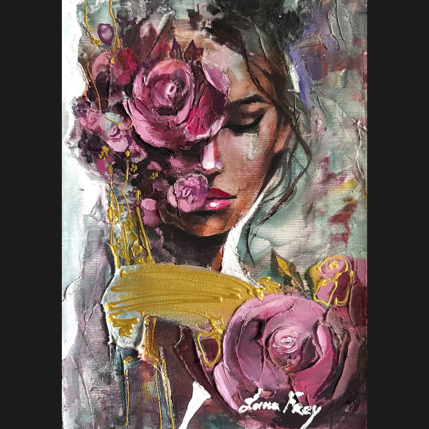 "In the garden of her soul" limited edition print