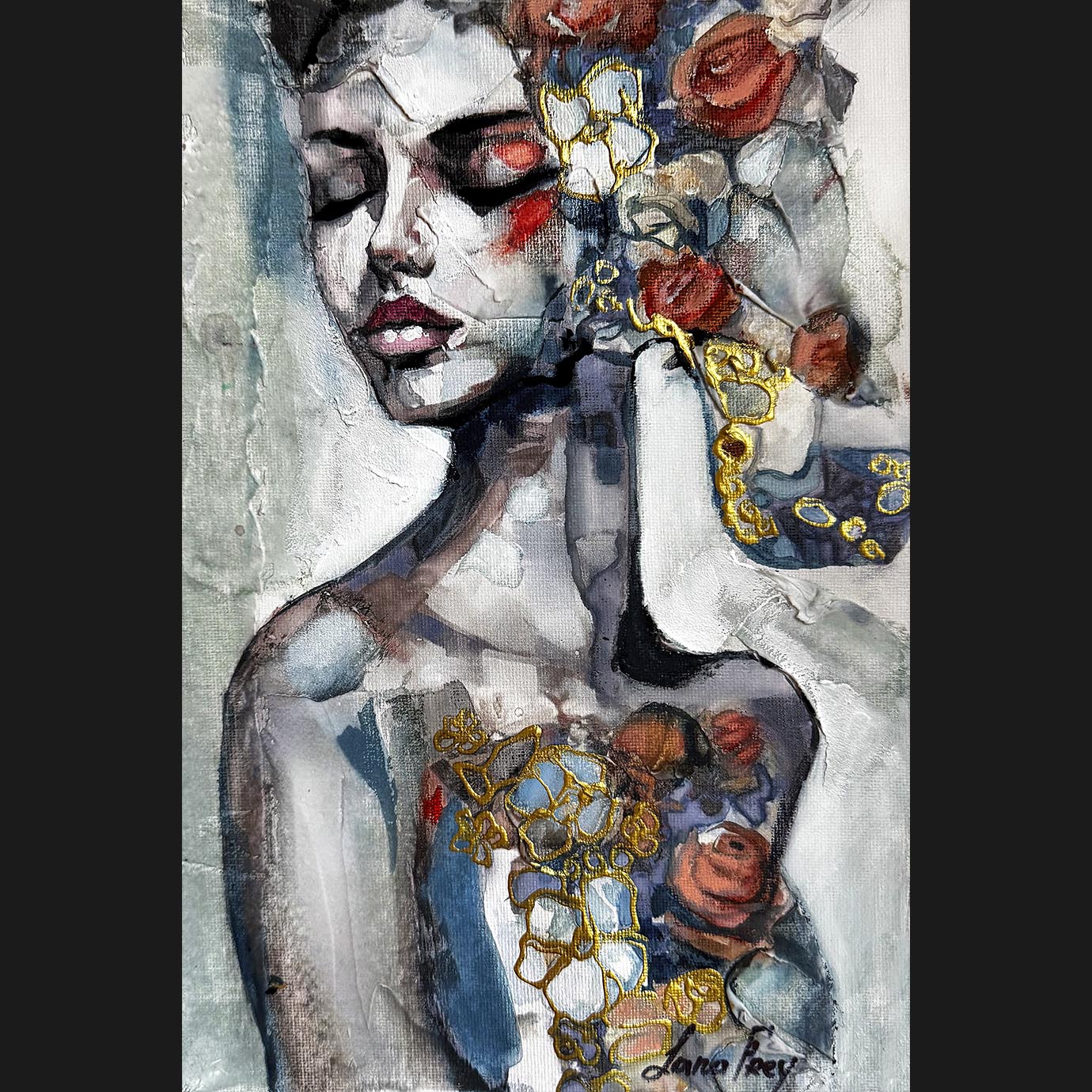 She Listens to Flowers