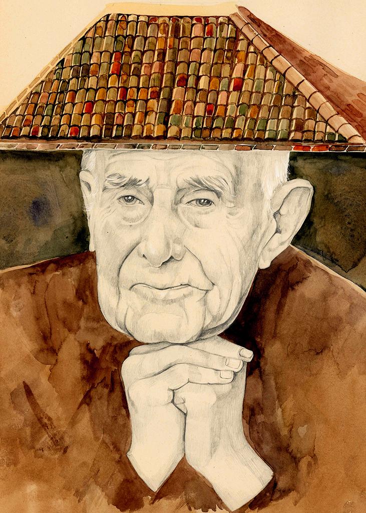 GRANDFATHER UNDER TILES